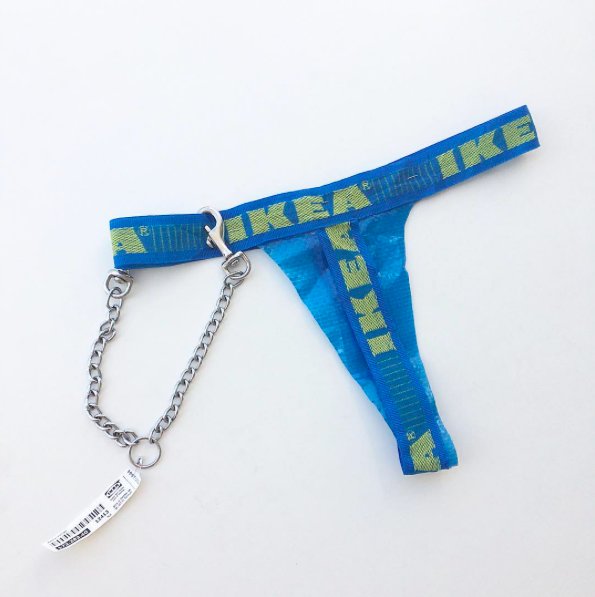 Bielizna z niebieskiej torby IKEA