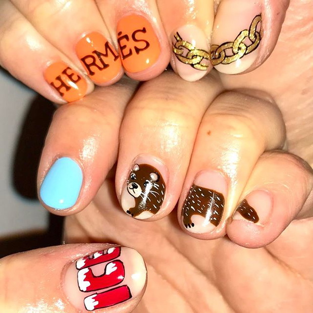 Logo na paznokciach - nowy trend w manicure