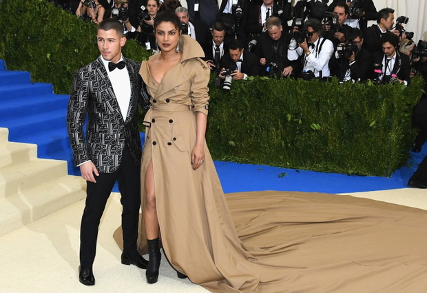 Nick Jonas i Priyanka Chopra na Met Gala 2017