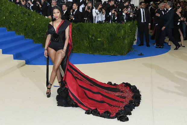 Nicki Minaj w kreacji H&M na Met Gala 2017