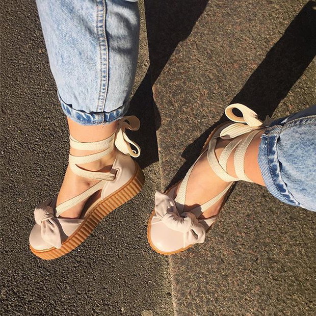 Nowy model butów Fenty Puma Creeper Bow Sandal