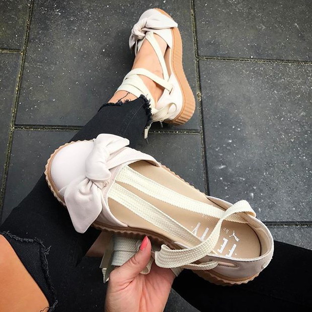 Nowy model butów Fenty Puma Creeper Bow Sandal