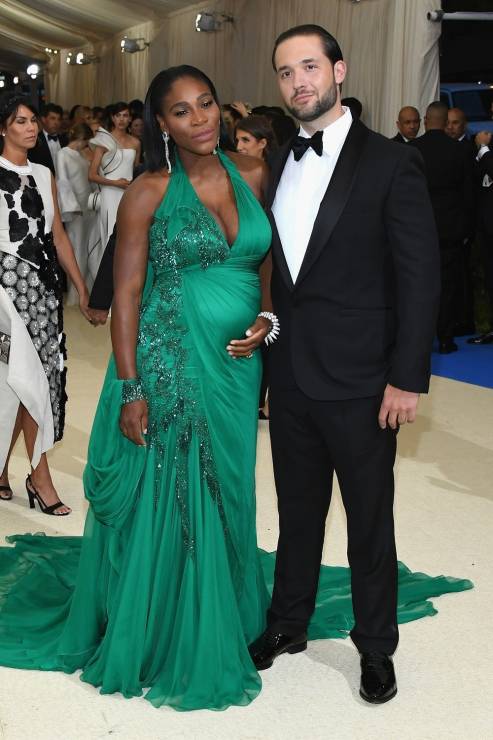 Serena Williams i Alex Ohanian na Met Gala 2017