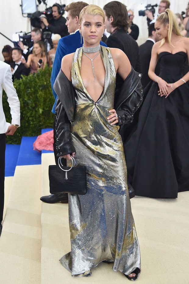 Sofia Richie w kreacji Topshop na Met Gala 2017