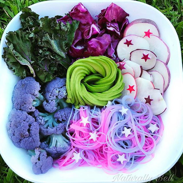 #unicornnoodles to nowy trend kulinarny na Instagramie