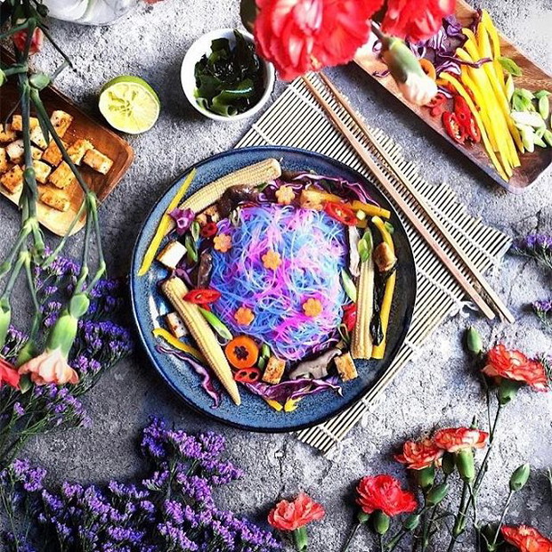 #unicornnoodles to nowy trend kulinarny na Instagramie