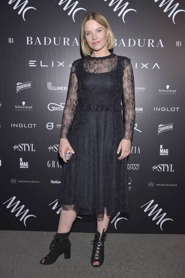 Gwiazdy na pokazie MMC Studio jesień-zima 2017/18: Roma Gąsiorowska