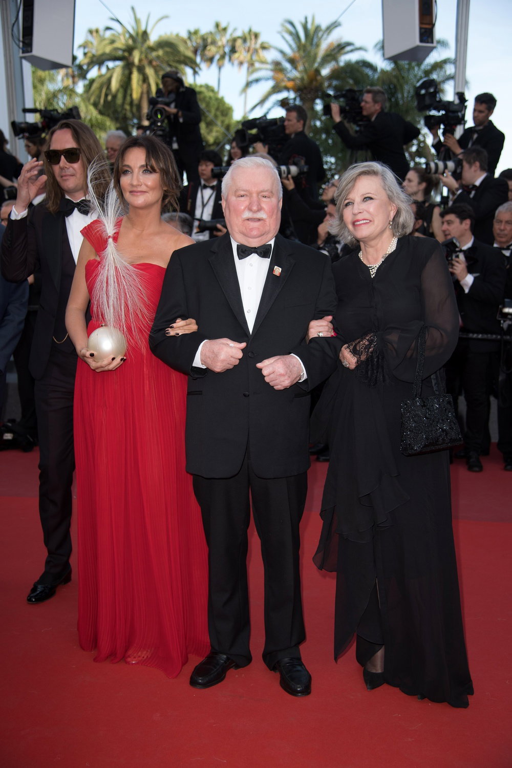 Polskie gwiazdy w Cannes - Dominika Kulczyk, Lech Wałęsa, Krystyna Janda