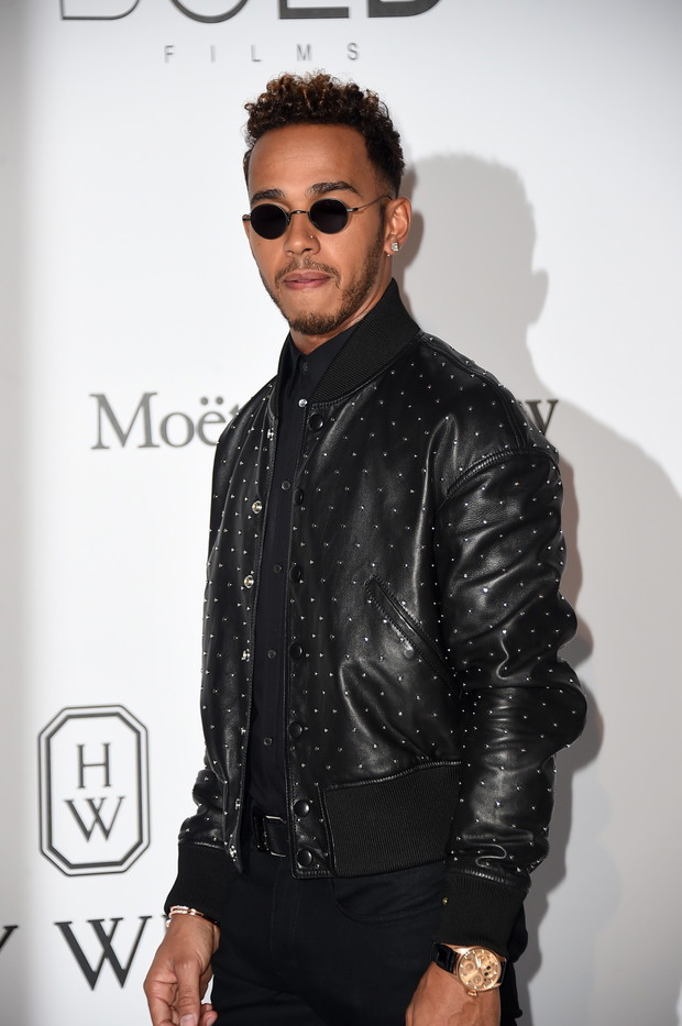 Lewis Hamilton na amfAR Gala Cannes 2017