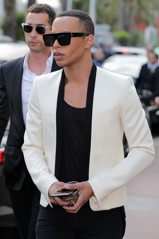 Olivier Rousteing na amfAR Gala Cannes 2017