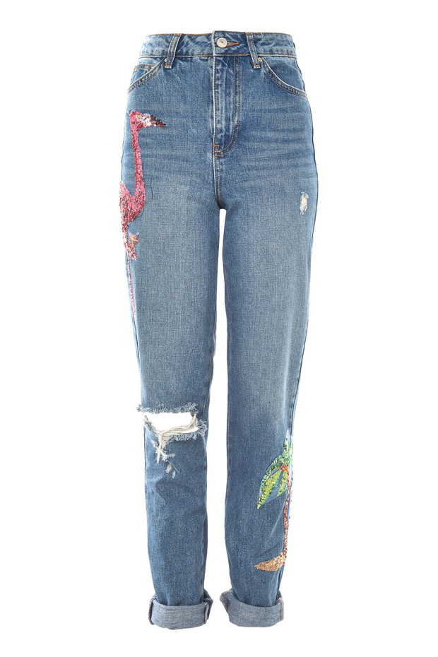 Jeansy Topshop, ok. 260 zł