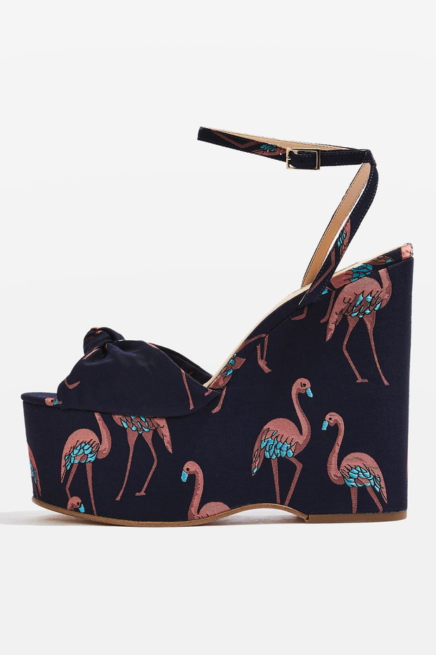 Sandały na koturnie Topshop, ok. 170 zł
