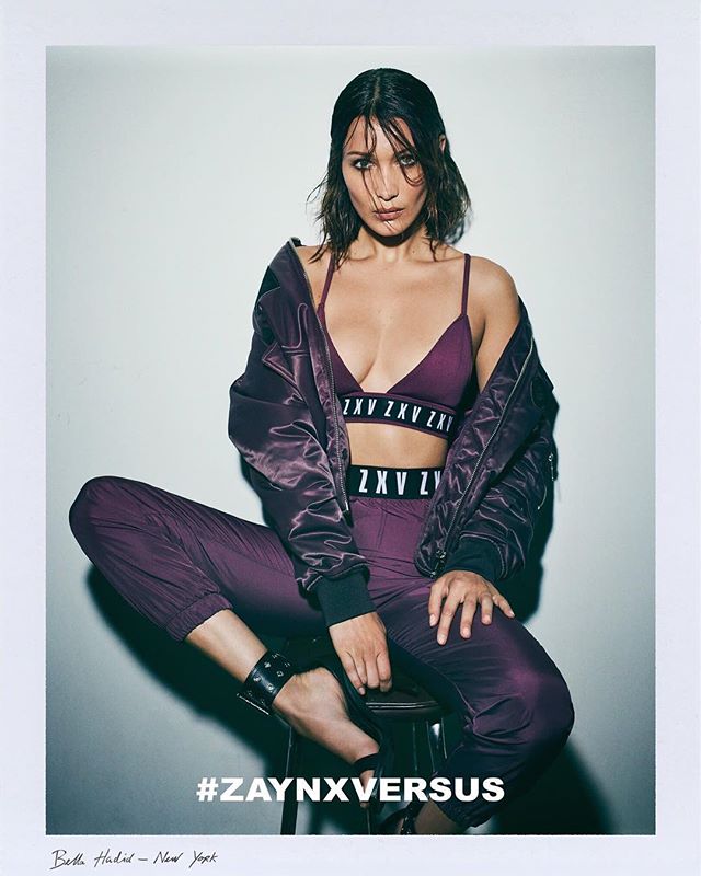 Bella Hadid w kampanii kolekcji Zayn x Versus