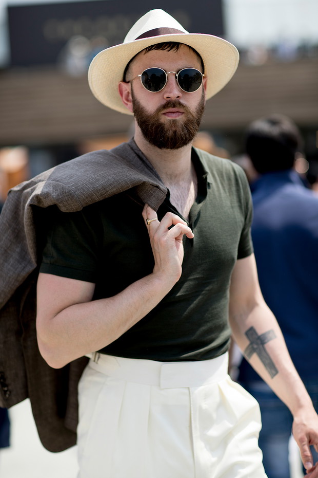 Najbardziej stylowi mężczyźni na Pitti Uomo we Florencji