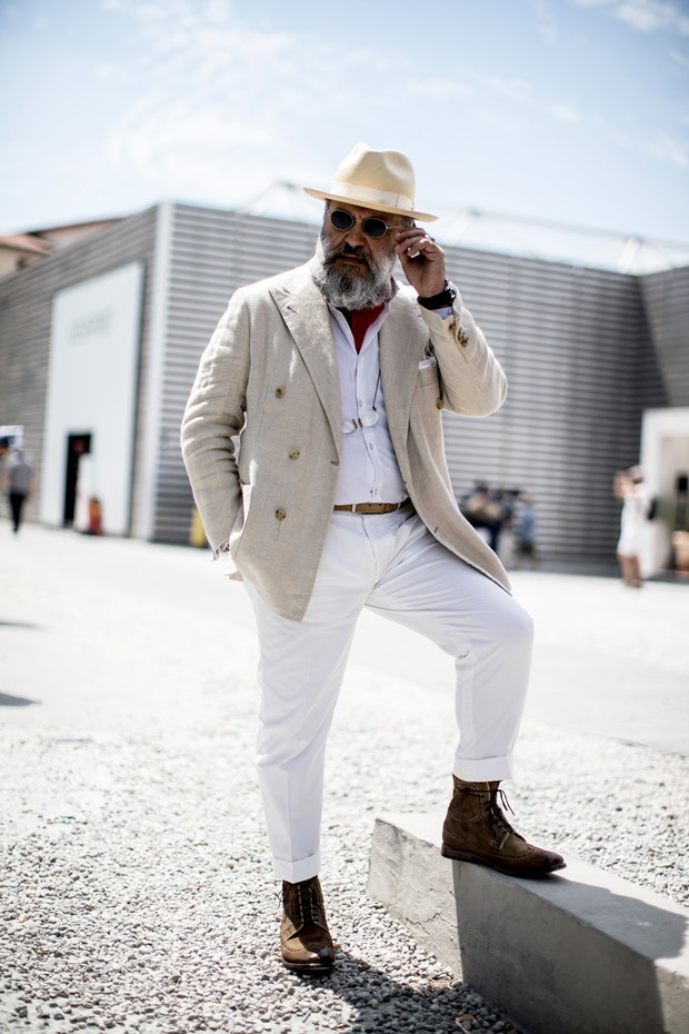 Najbardziej stylowi mężczyźni na Pitti Uomo we Florencji