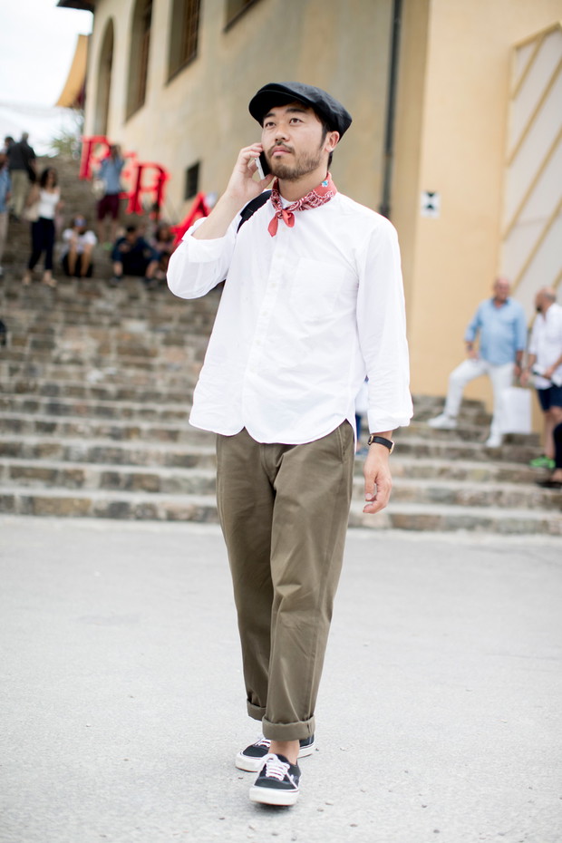 Najbardziej stylowi mężczyźni na Pitti Uomo we Florencji