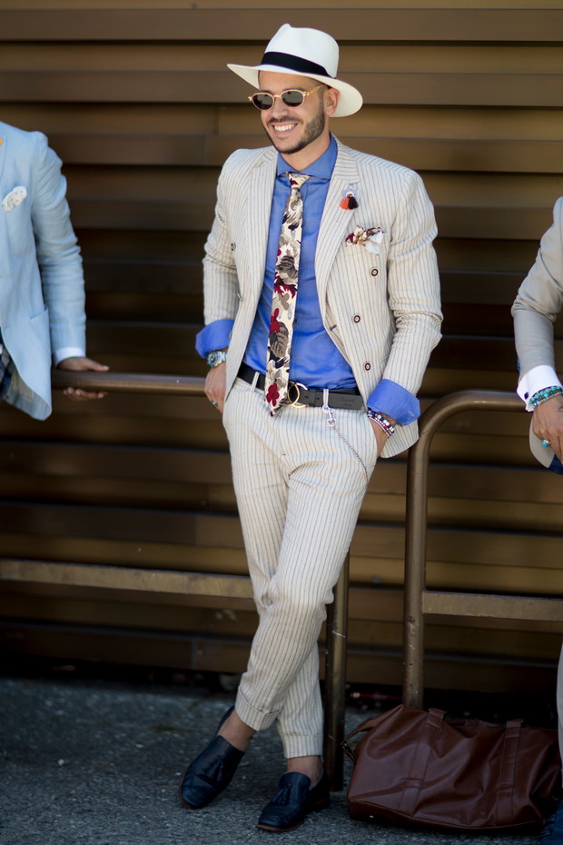 Najbardziej stylowi mężczyźni na Pitti Uomo we Florencji