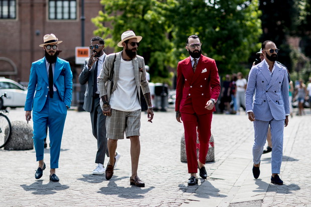 Najbardziej stylowi mężczyźni na Pitti Uomo we Florencji