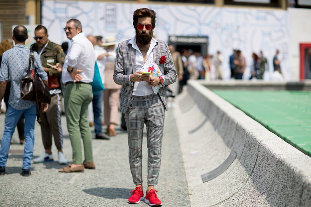 Najbardziej stylowi mężczyźni na Pitti Uomo we Florencji