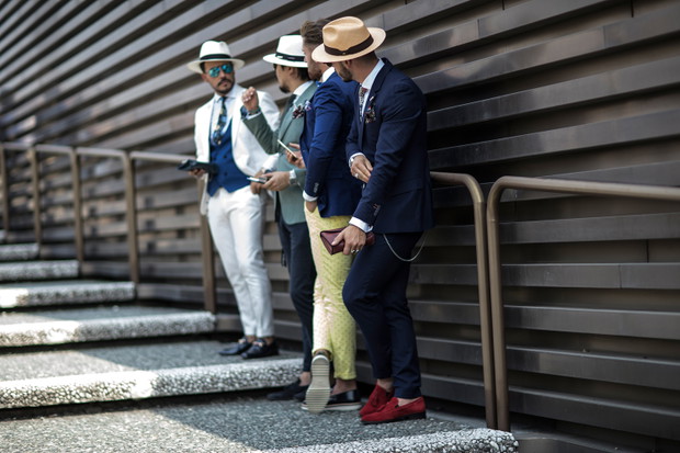 Najbardziej stylowi mężczyźni na Pitti Uomo we Florencji