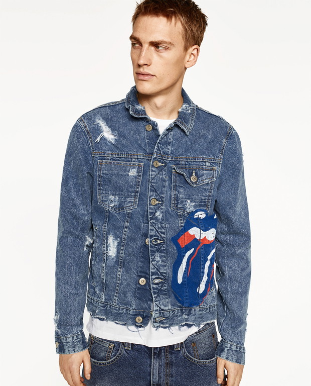 Zara - wyprzedaż 2017: kurtka Rolling Stones, 149 PLN