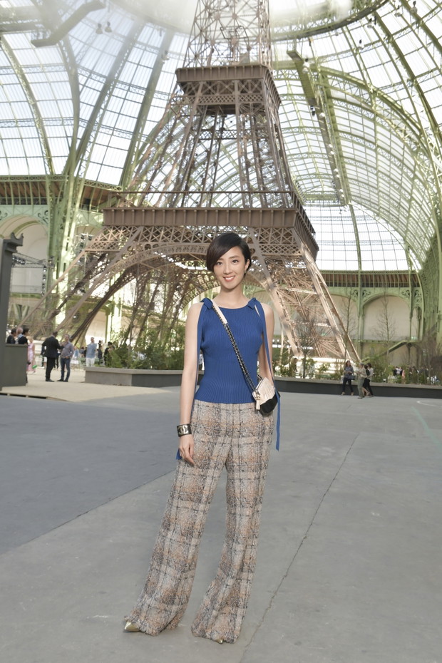 Gwei Lun-mei na pokazie Chanel haute couture jesień-zima 2017/2018