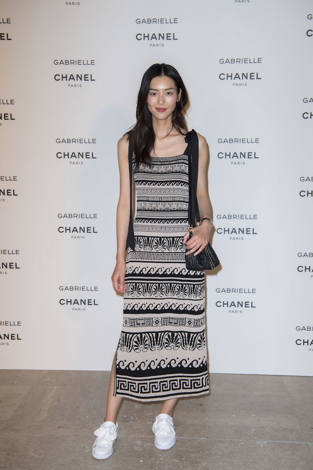 Liu Wen na premierze zapachu Gabrielle marki Chanel