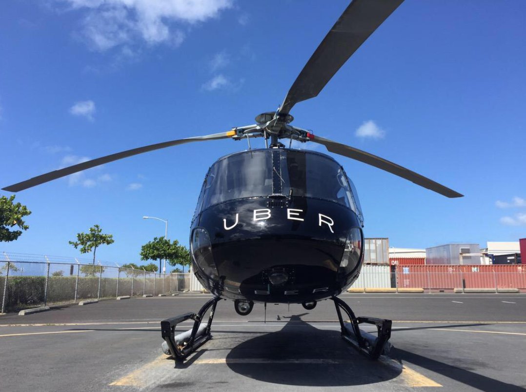Uber helikopter niebawem w Polsce