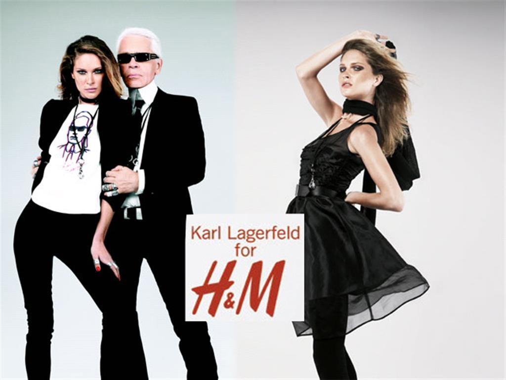 Karl Lagerfeld x H&M (2004 rok)
