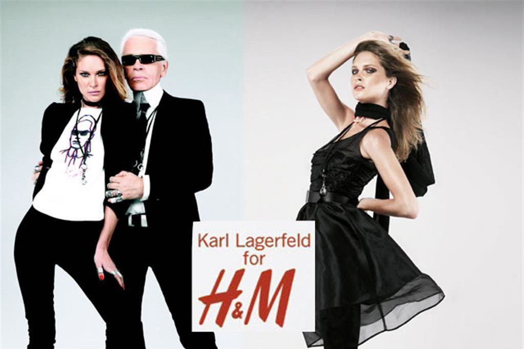Karl Lagerfeld x H&M (2004 rok)