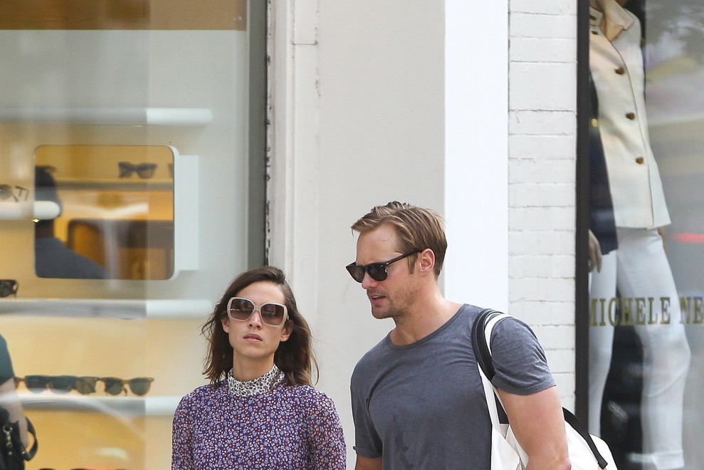 Alexander Skarsgård i Alexa Chung rozstali się po dwóch latach