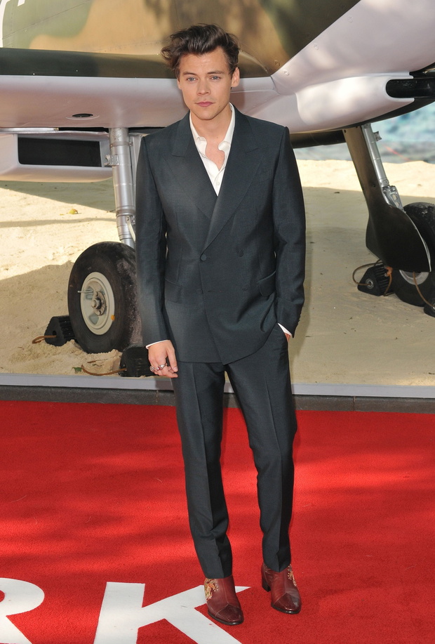 Harry Styles na światowej premierze filmu „Dunkierka”