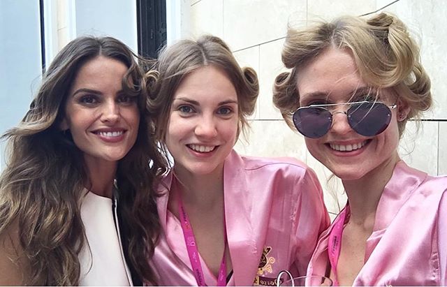 Izabel Goulart, Karolina Wiśniewska i Honorata Wojtkowska przed Dosso Dossi Fashion Show w Turcji