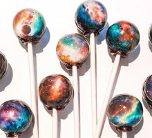Galaktyczne lizaki od Vintage Confections
