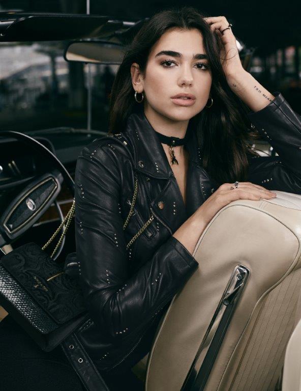 Dua Lipa w kampanii Patrizia Pepe jesień-zima 2017/18