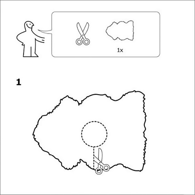 Krok pierwszy, czyli jak zrobić z dywanika Ikea pelerynę z „Gry o Tron”