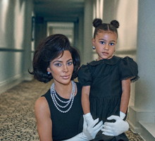 Kim Kardashian West jako Jackie Kennedy w sesji dla „Interview Magazine”