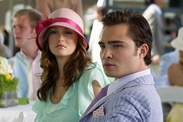 Chuck Bass i Blair Waldorf, czyli Ed Westwick i Leighton Meester na planie serialu „Plotkara”