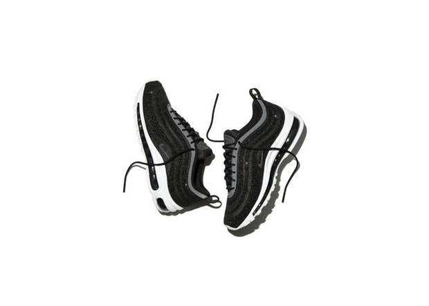 Czarny model Nike Air Max 97 z kryształkami Swarovskiego