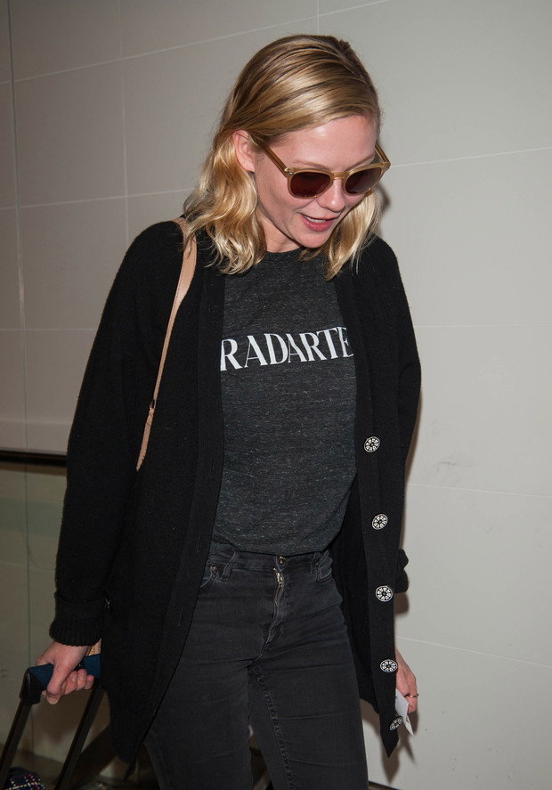 Kirsten Dunst w koszulce Rodarte