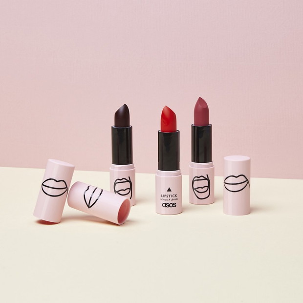 Pomadki z nowej kolekcji kosmetyków ASOS