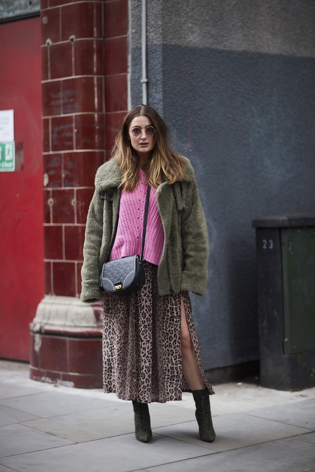 Moda uliczna na London Fashion Week wiosna-lato 2018