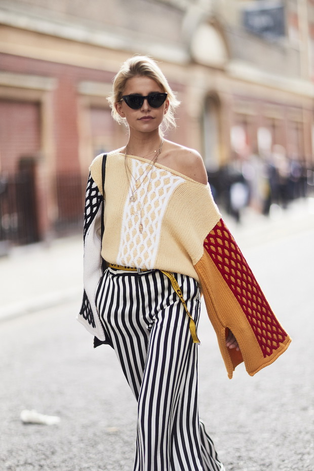 Moda uliczna na London Fashion Week wiosna-lato 2018