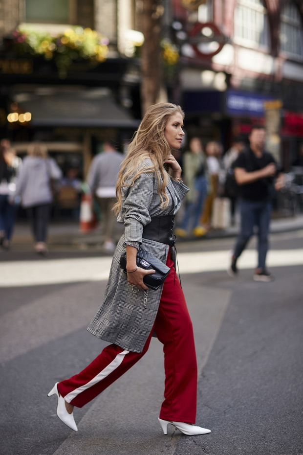 Moda uliczna na London Fashion Week wiosna-lato 2018