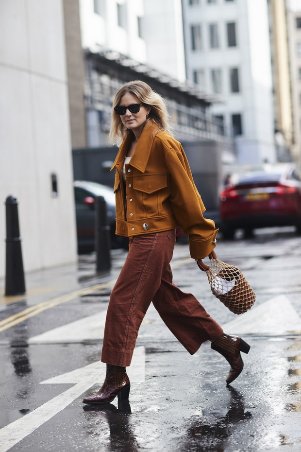 Moda uliczna na London Fashion Week wiosna-lato 2018