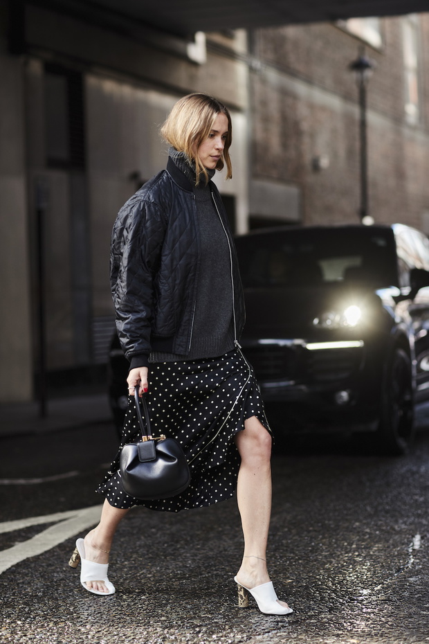 Moda uliczna na London Fashion Week wiosna-lato 2018
