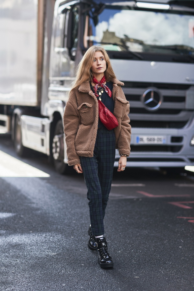 Moda uliczna na London Fashion Week wiosna-lato 2018