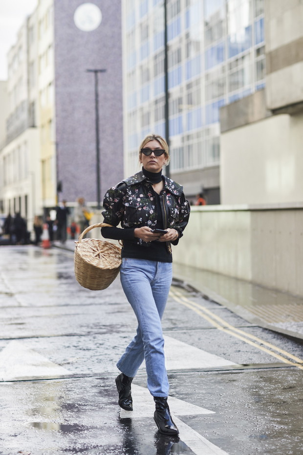 Moda uliczna na London Fashion Week wiosna-lato 2018