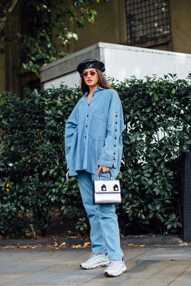 Moda uliczna na London Fashion Week wiosna-lato 2018