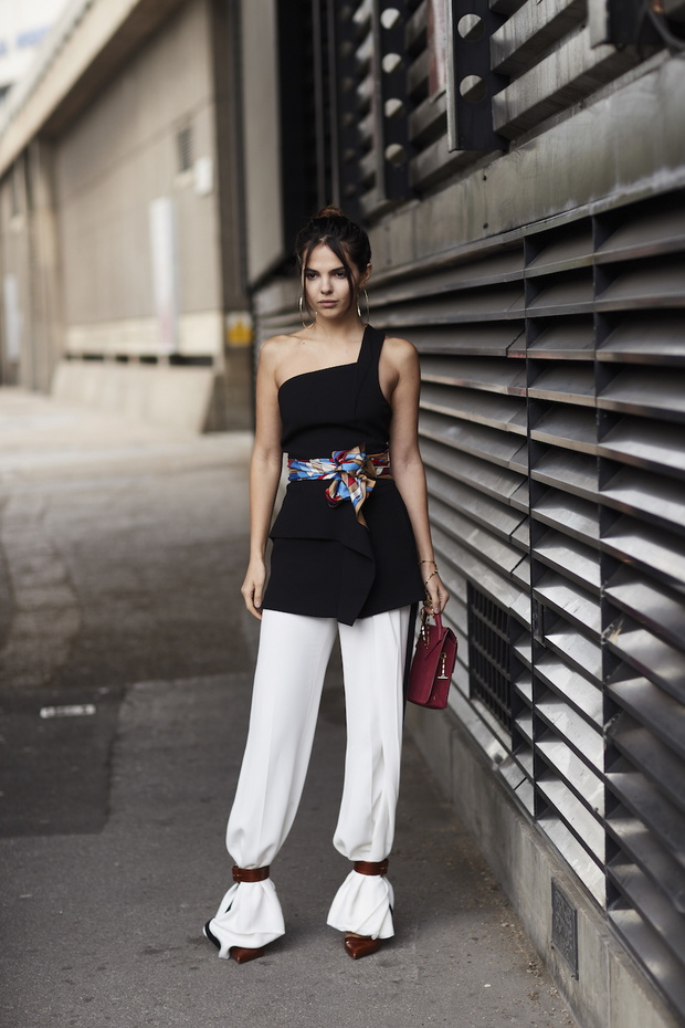 Moda uliczna na London Fashion Week wiosna-lato 2018